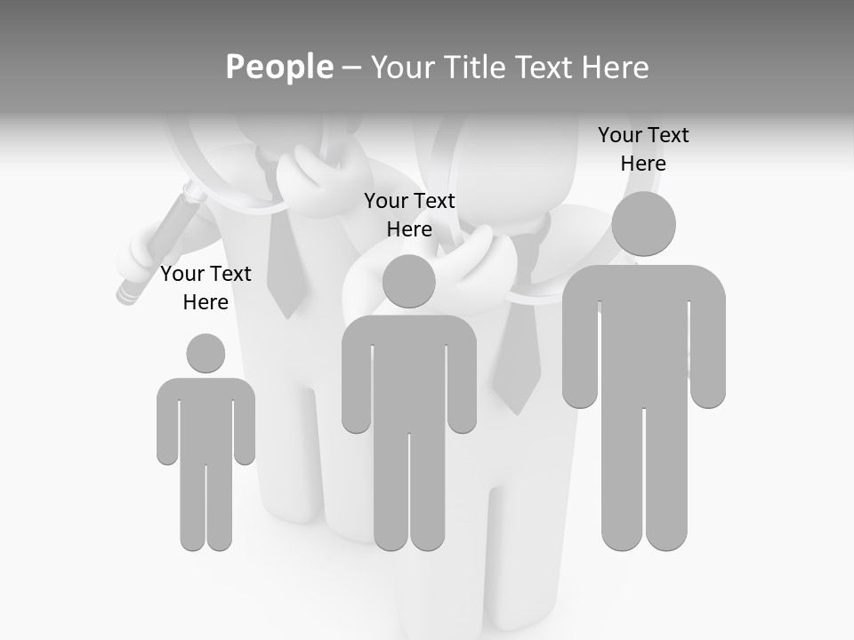 Clipping Path People Collective PowerPoint Template