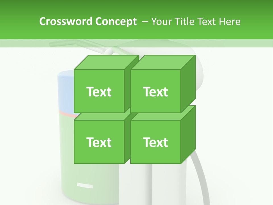 Isolated Octane Fill PowerPoint Template