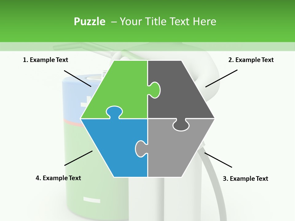 Isolated Octane Fill PowerPoint Template