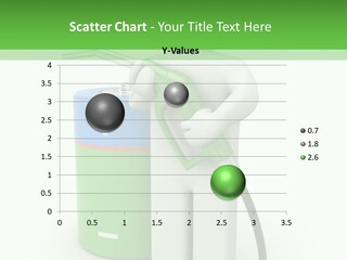 Isolated Octane Fill PowerPoint Template