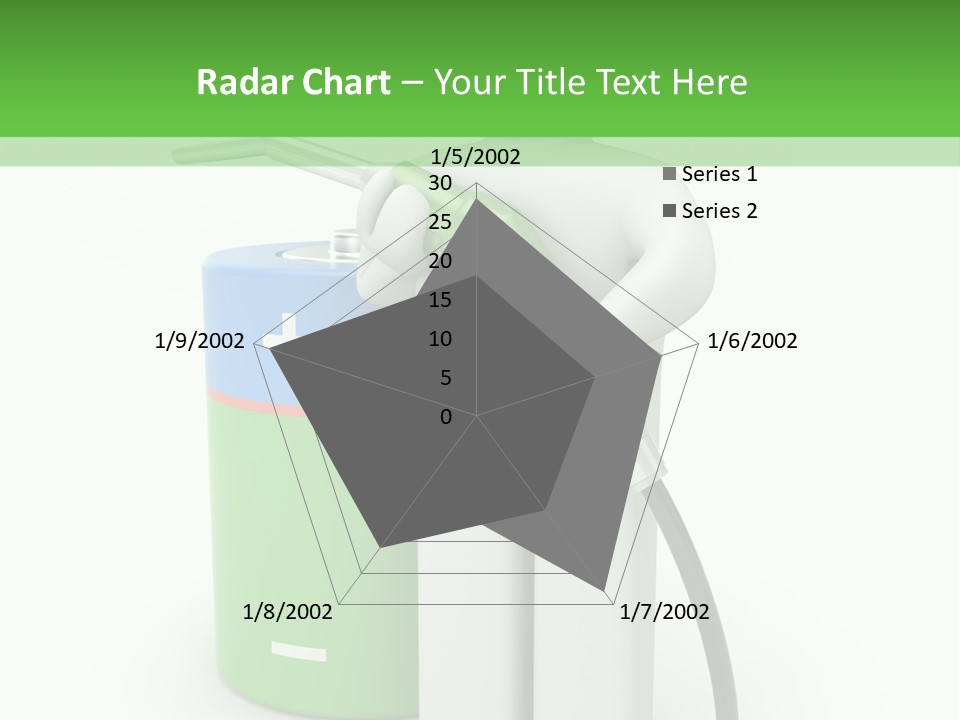 Isolated Octane Fill PowerPoint Template