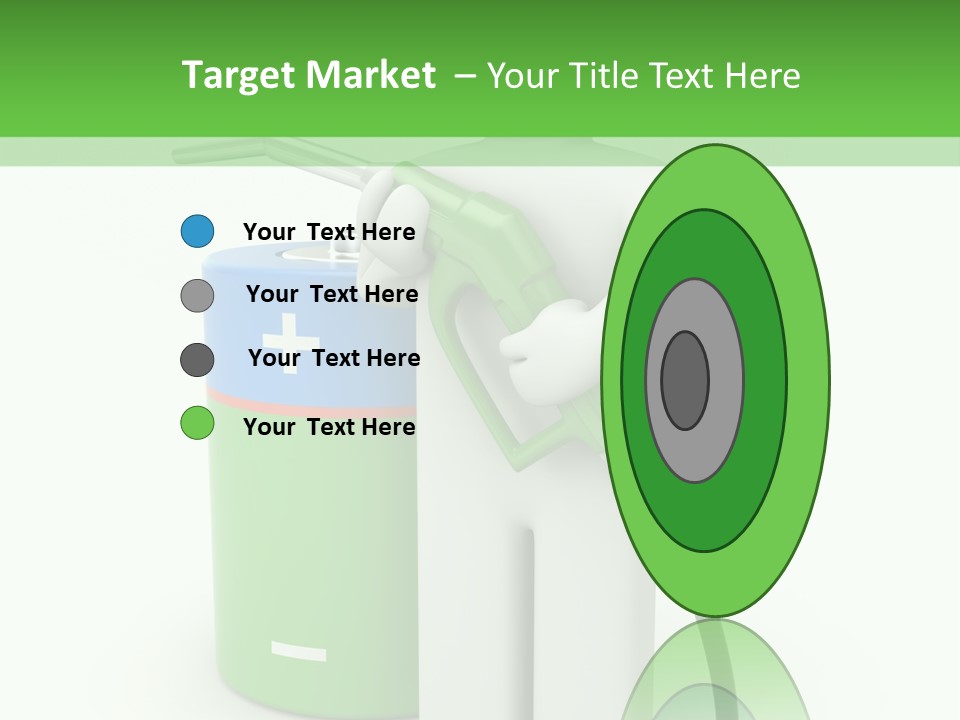 Isolated Octane Fill PowerPoint Template