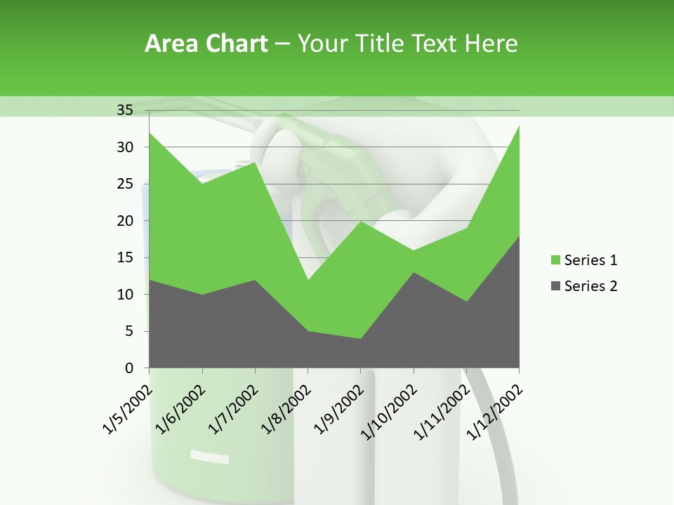 Isolated Octane Fill PowerPoint Template