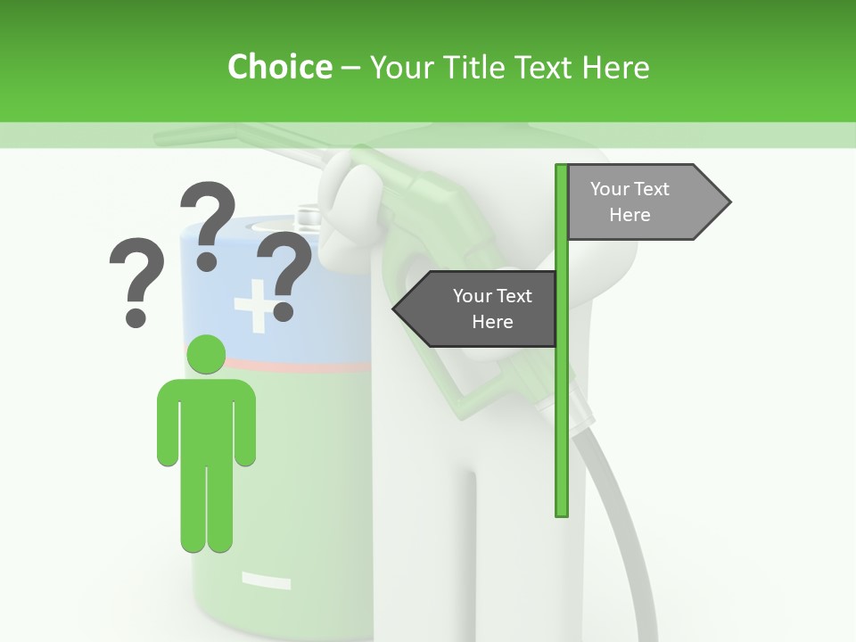 Isolated Octane Fill PowerPoint Template