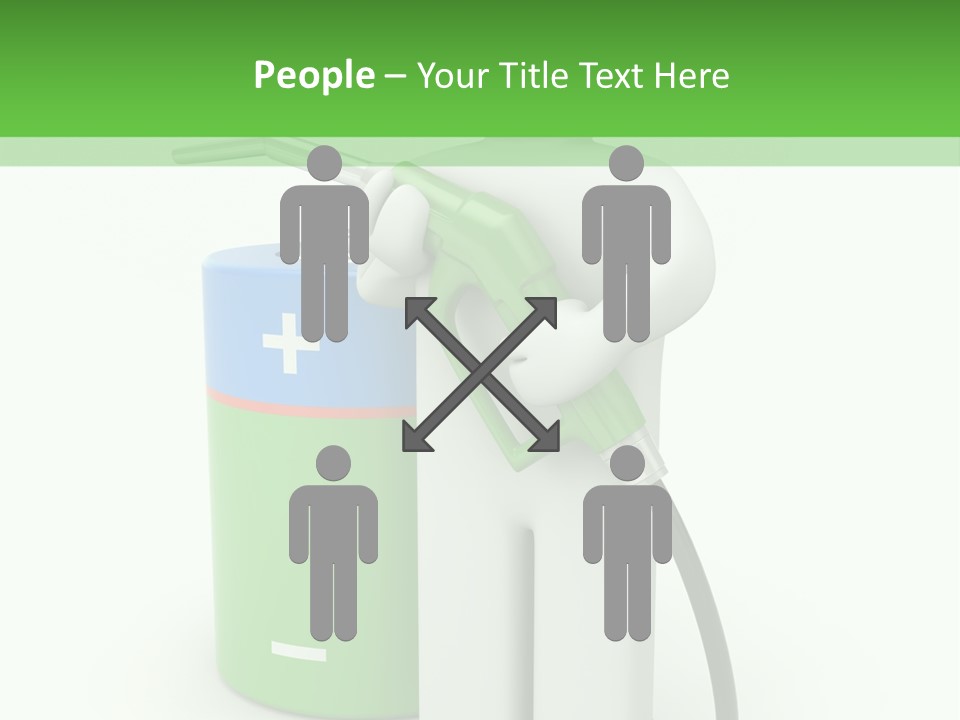 Isolated Octane Fill PowerPoint Template