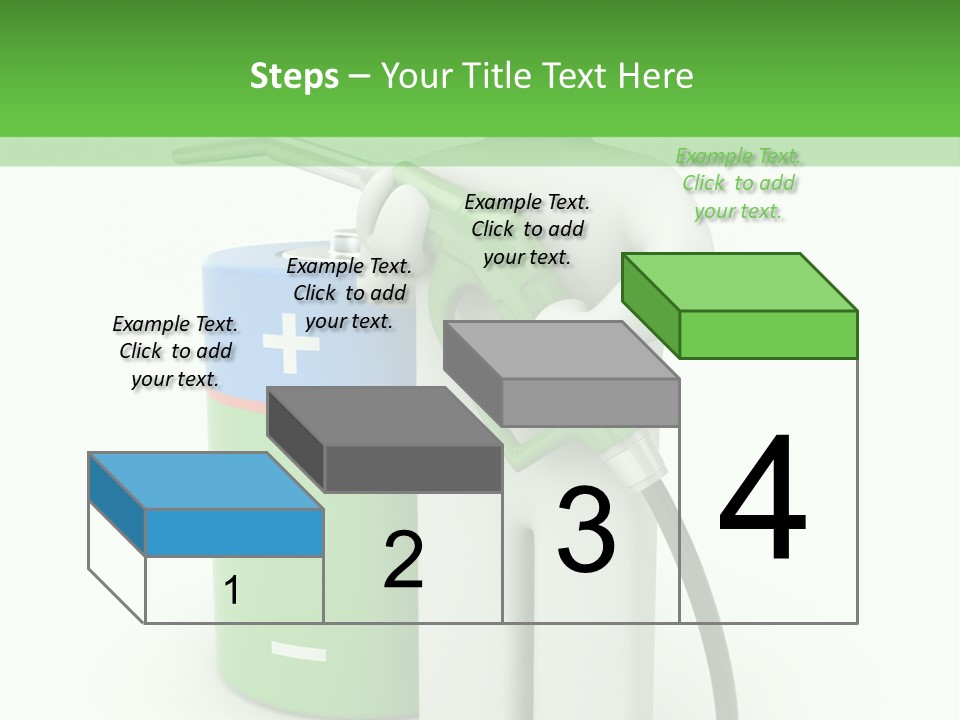 Isolated Octane Fill PowerPoint Template