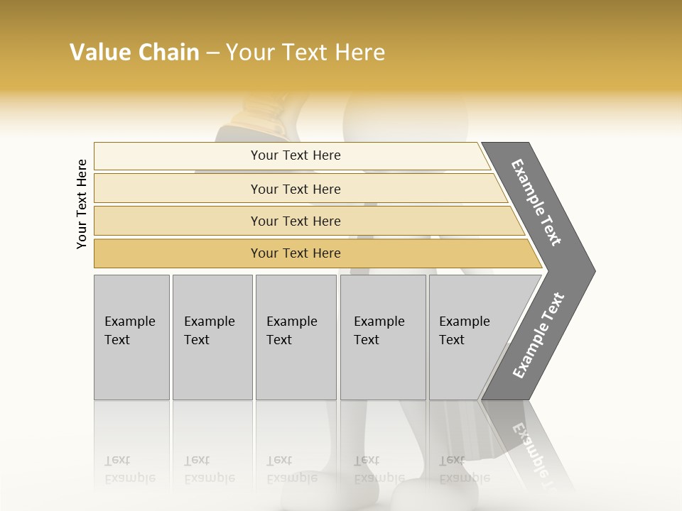 Shape Handle Briefcase PowerPoint Template
