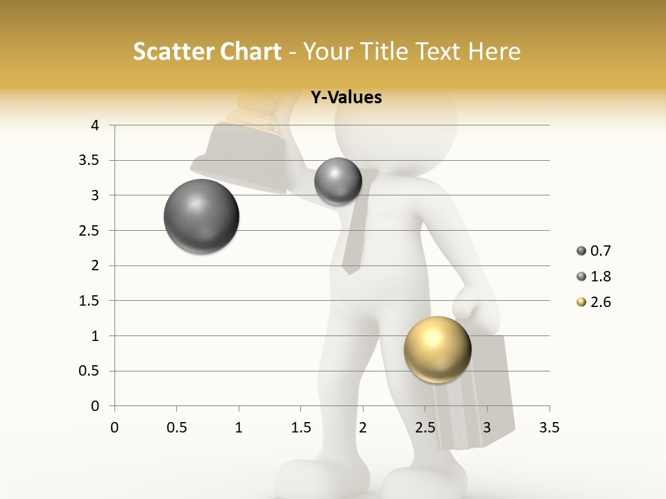 Shape Handle Briefcase PowerPoint Template