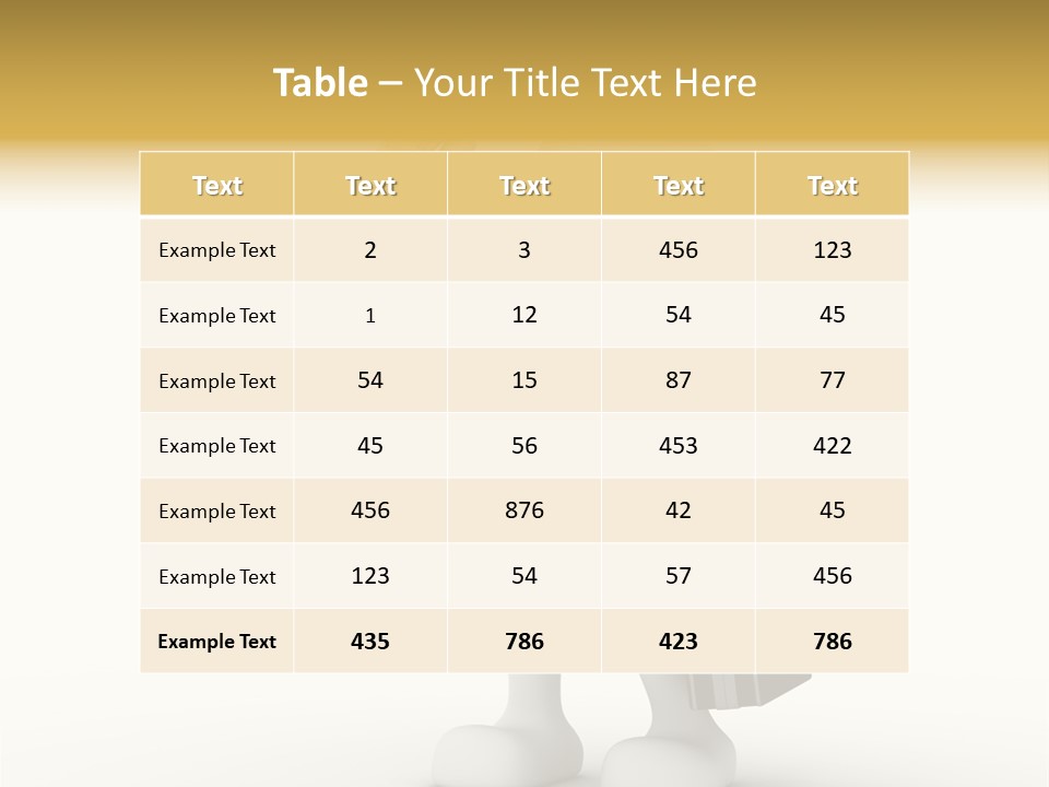 Shape Handle Briefcase PowerPoint Template