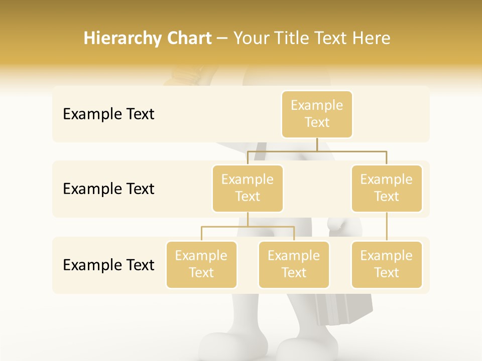Shape Handle Briefcase PowerPoint Template