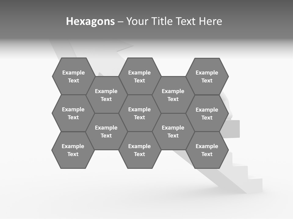 Businessman Progress Briefcae PowerPoint Template