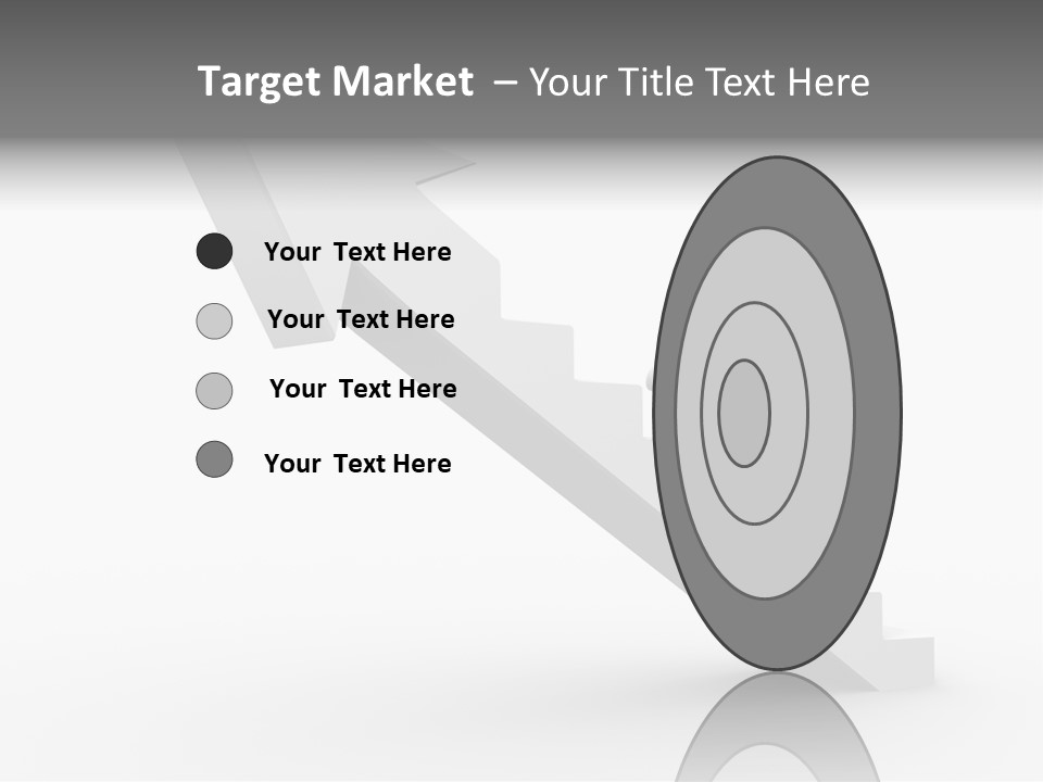 Businessman Progress Briefcae PowerPoint Template