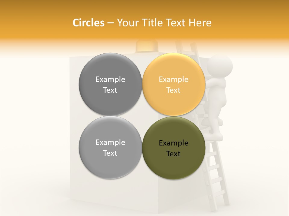 Cover White Award PowerPoint Template