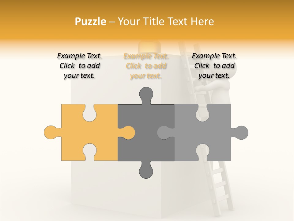 Cover White Award PowerPoint Template