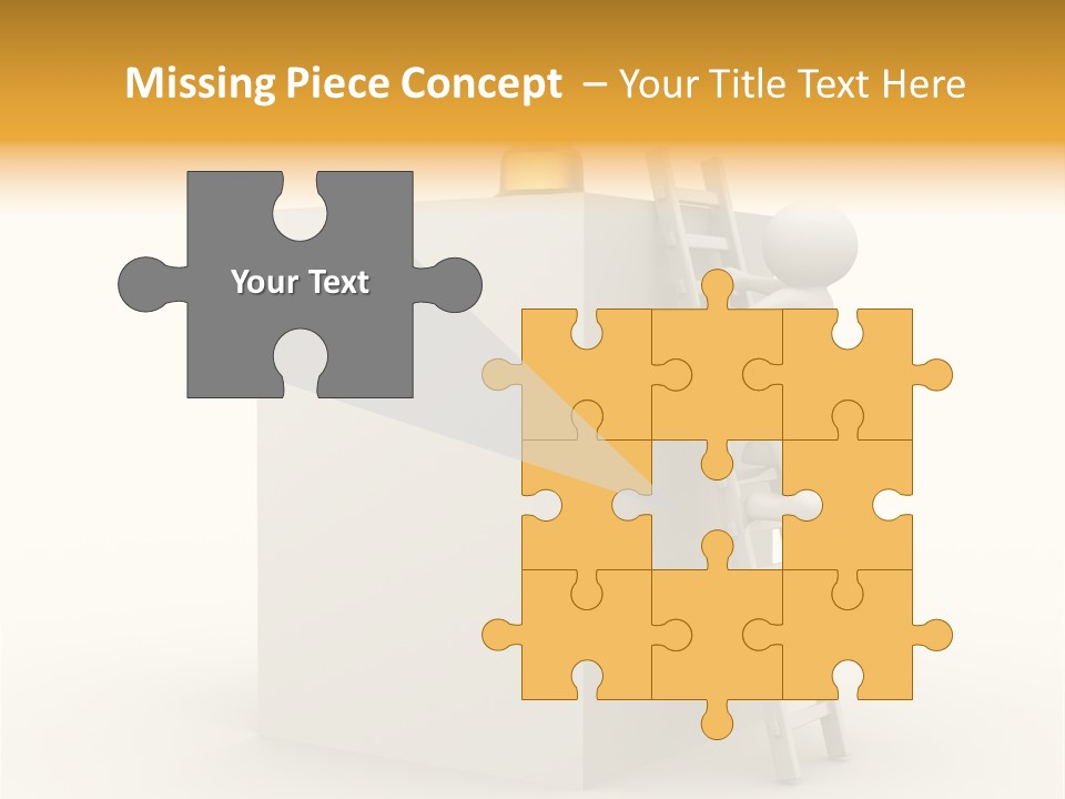 Cover White Award PowerPoint Template