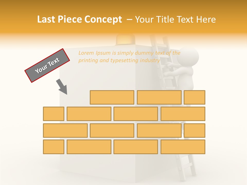 Cover White Award PowerPoint Template