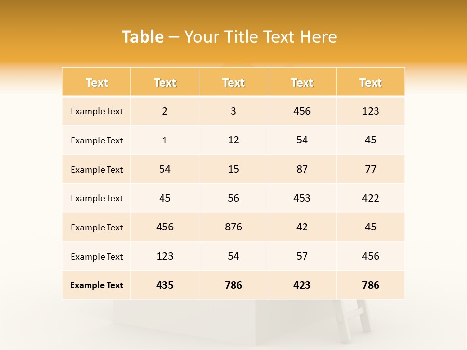 Cover White Award PowerPoint Template