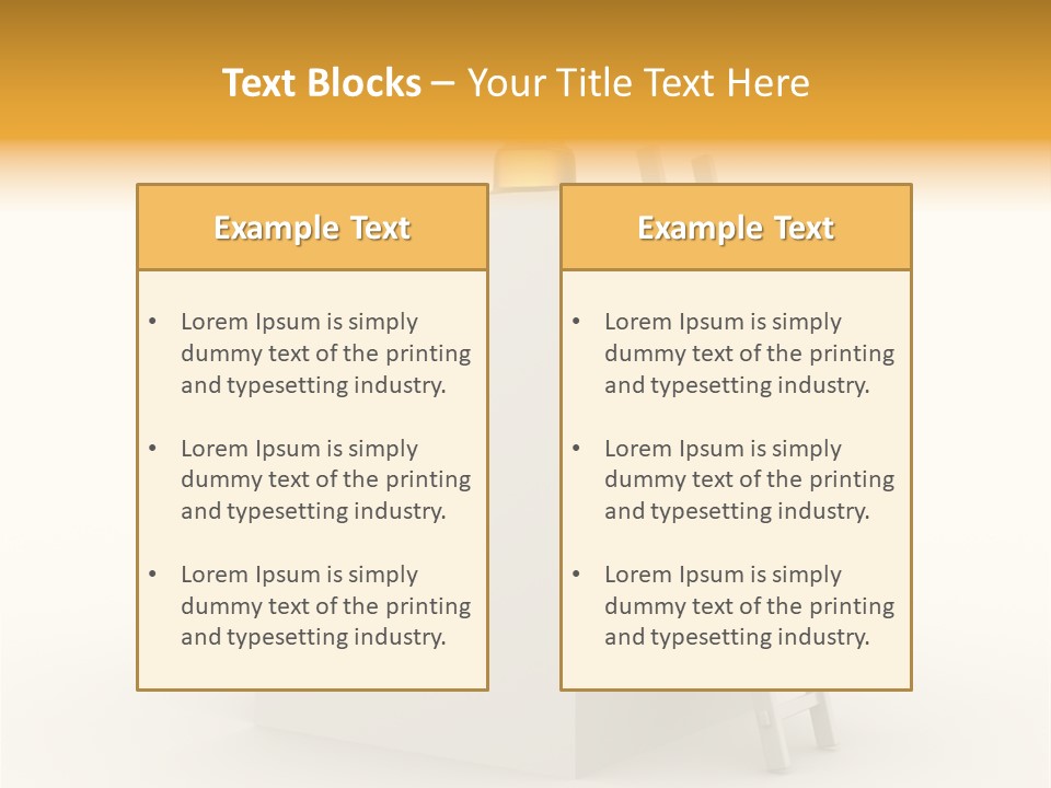 Cover White Award PowerPoint Template