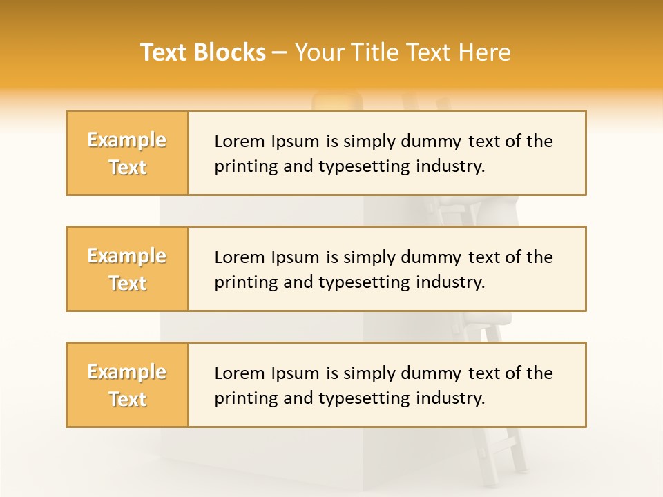 Cover White Award PowerPoint Template