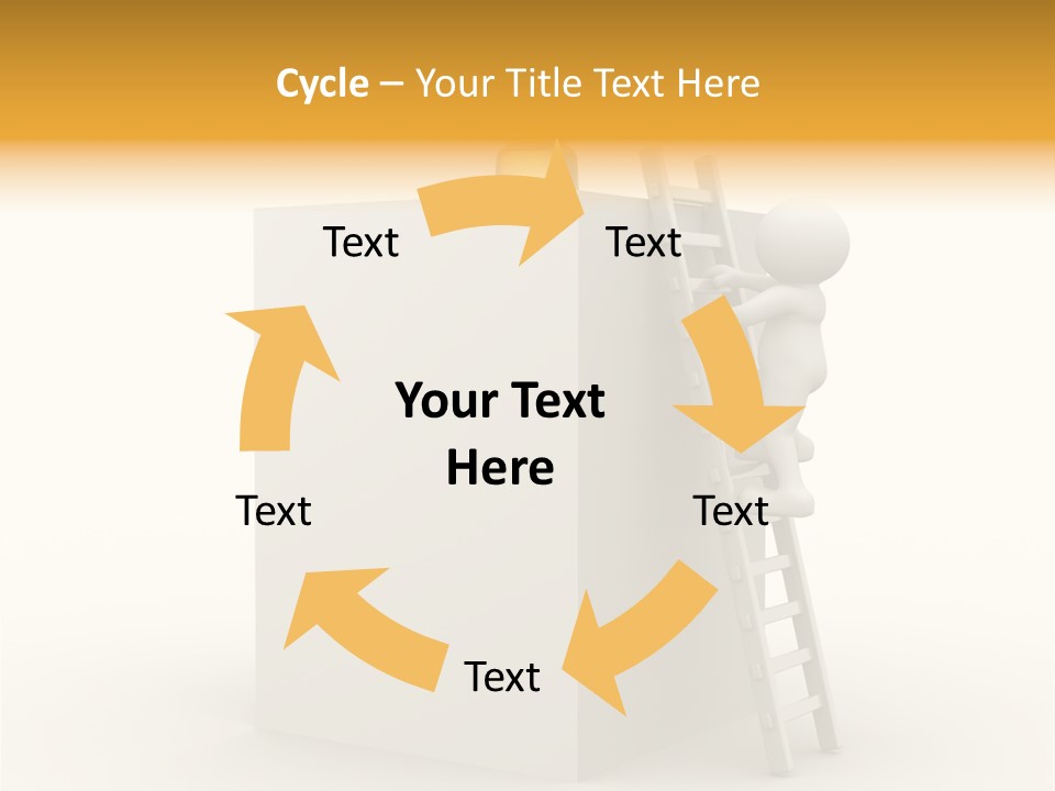 Cover White Award PowerPoint Template