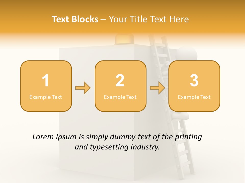 Cover White Award PowerPoint Template