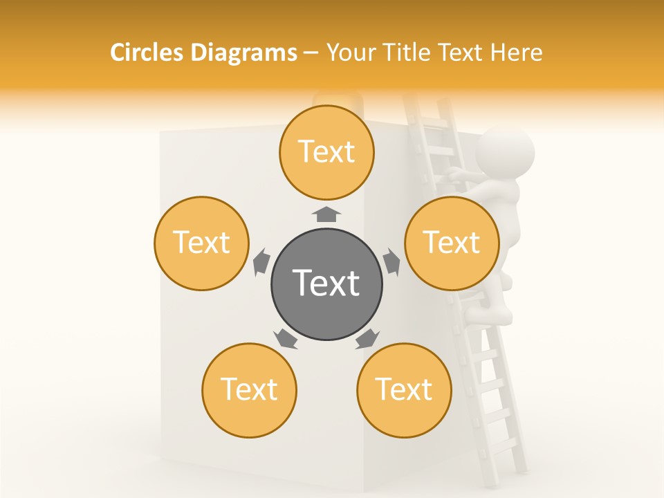 Cover White Award PowerPoint Template