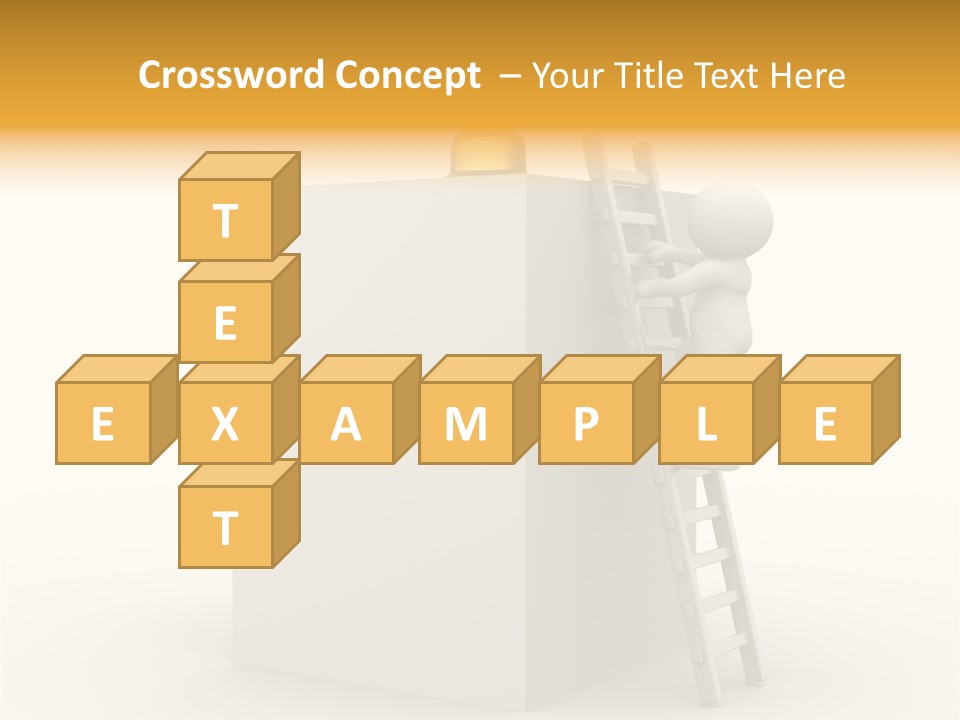 Cover White Award PowerPoint Template