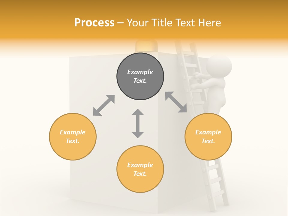 Cover White Award PowerPoint Template