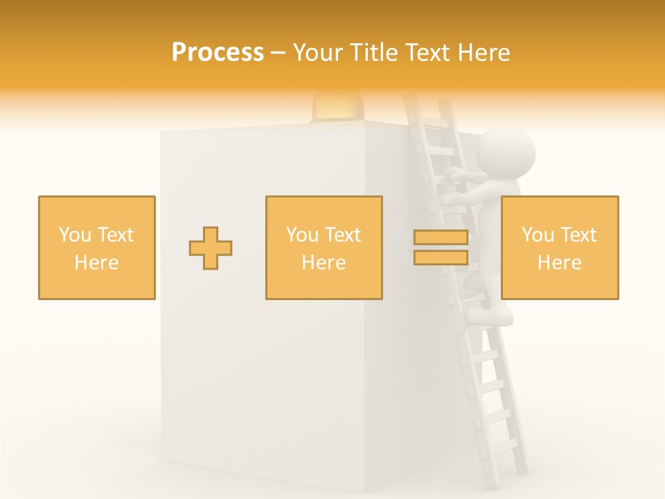 Cover White Award PowerPoint Template