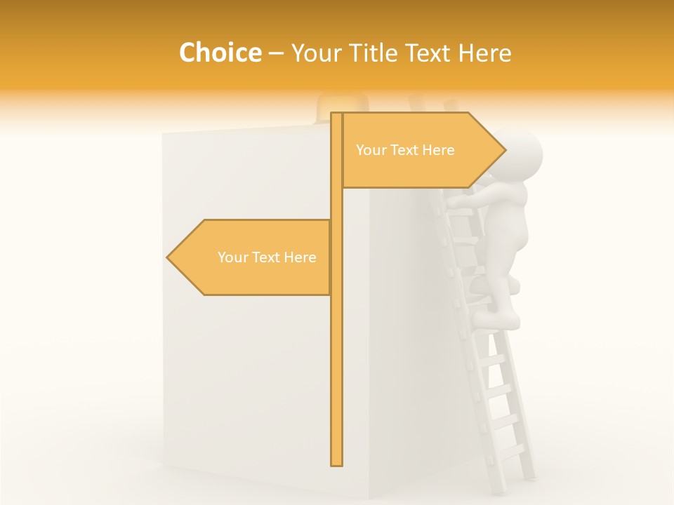 Cover White Award PowerPoint Template