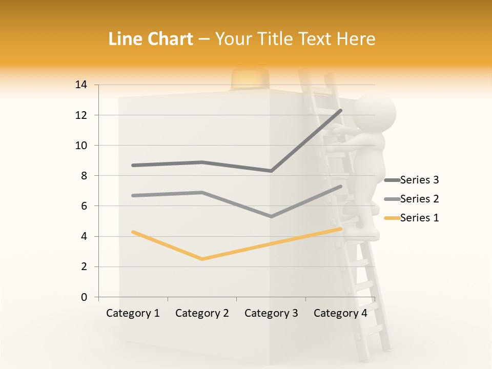 Cover White Award PowerPoint Template