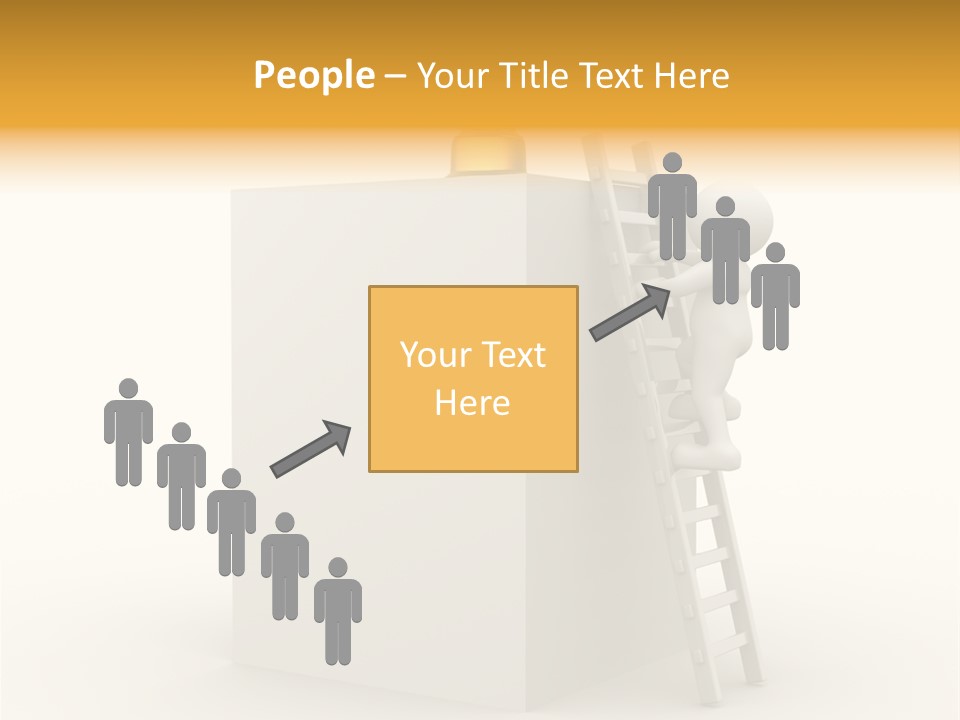 Cover White Award PowerPoint Template