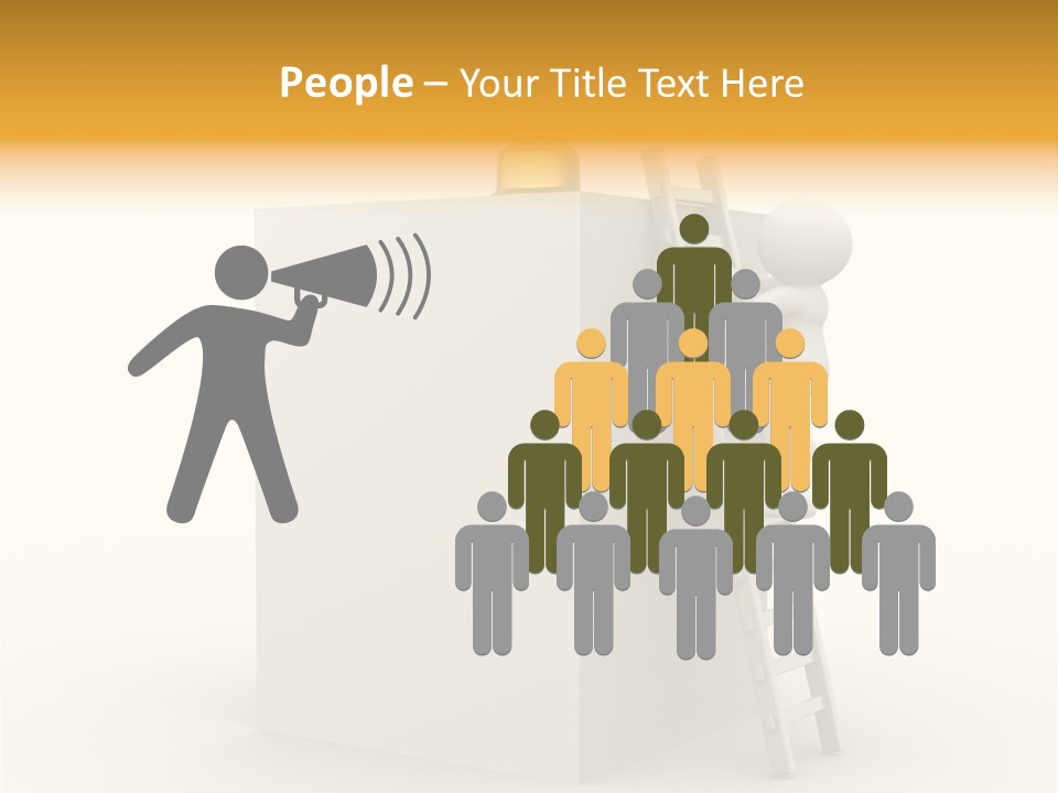 Cover White Award PowerPoint Template