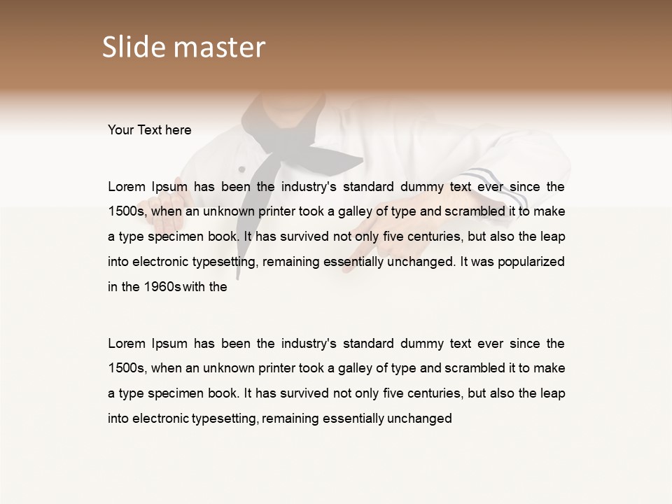 Food Billboard Head PowerPoint Template