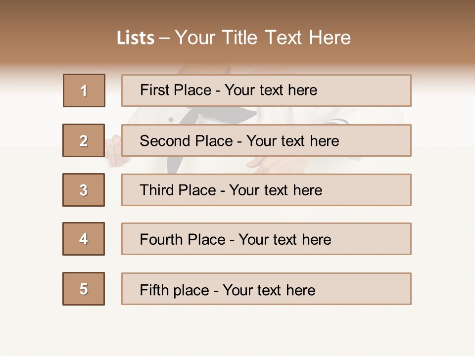 Food Billboard Head PowerPoint Template