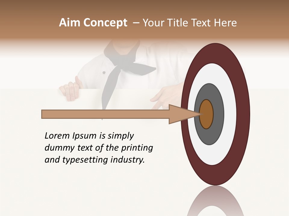 Food Billboard Head PowerPoint Template