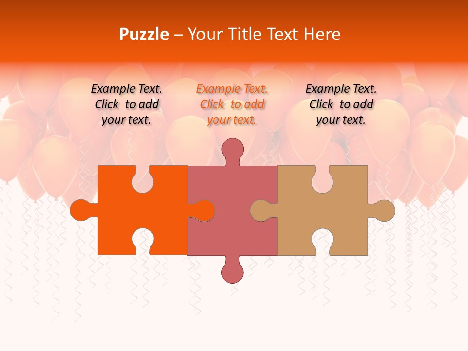 Glossy Air Concept PowerPoint Template