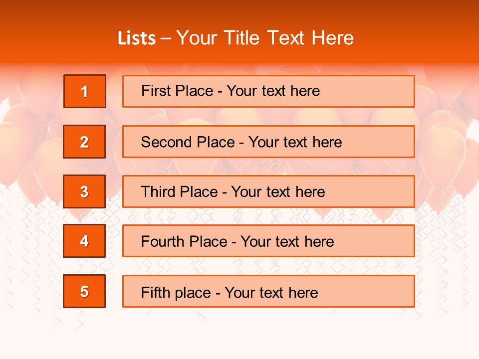 Glossy Air Concept PowerPoint Template