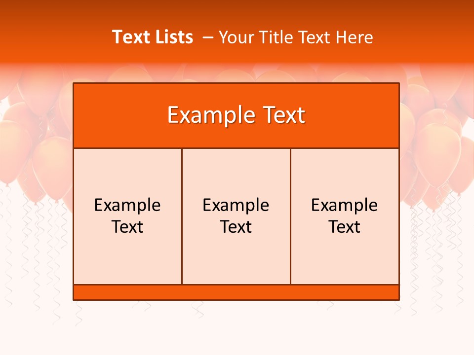 Glossy Air Concept PowerPoint Template