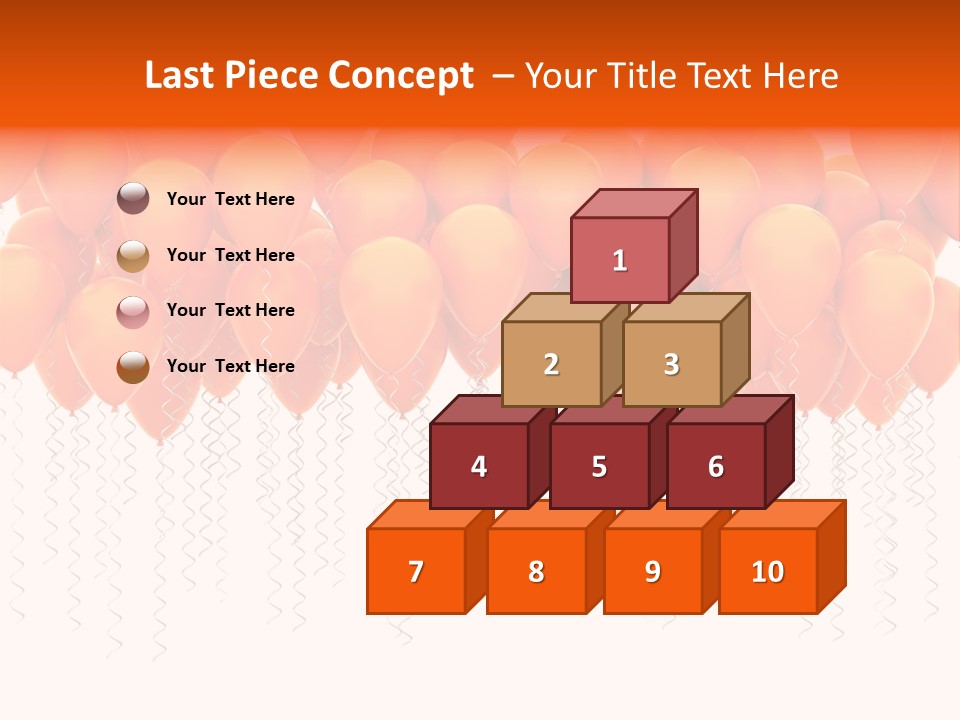 Glossy Air Concept PowerPoint Template