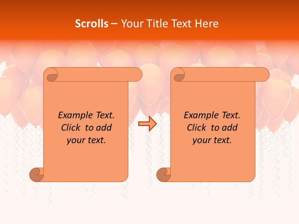 Glossy Air Concept PowerPoint Template