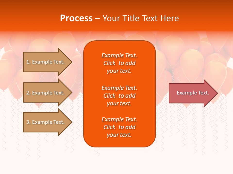 Glossy Air Concept PowerPoint Template