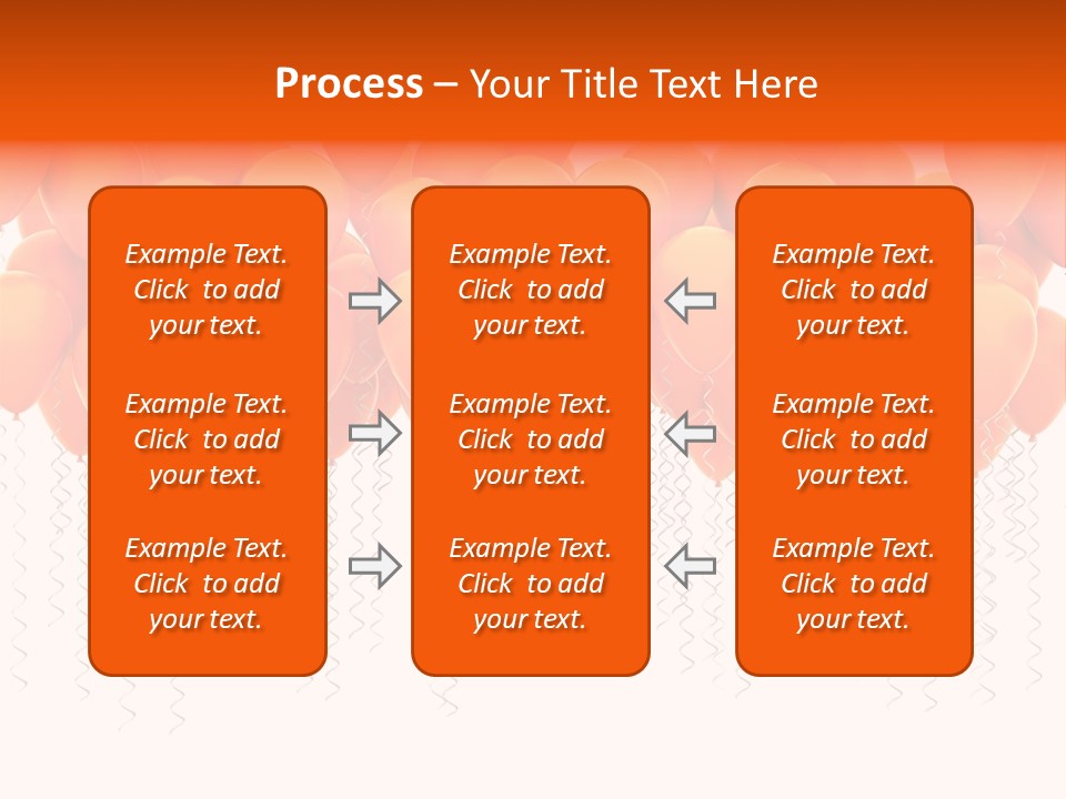 Glossy Air Concept PowerPoint Template