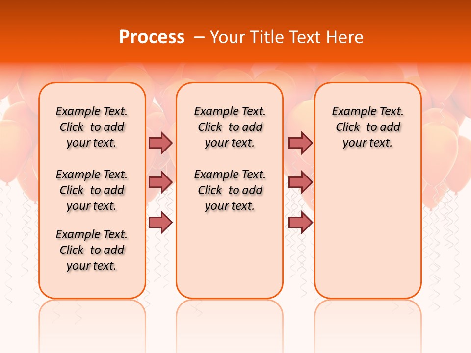 Glossy Air Concept PowerPoint Template