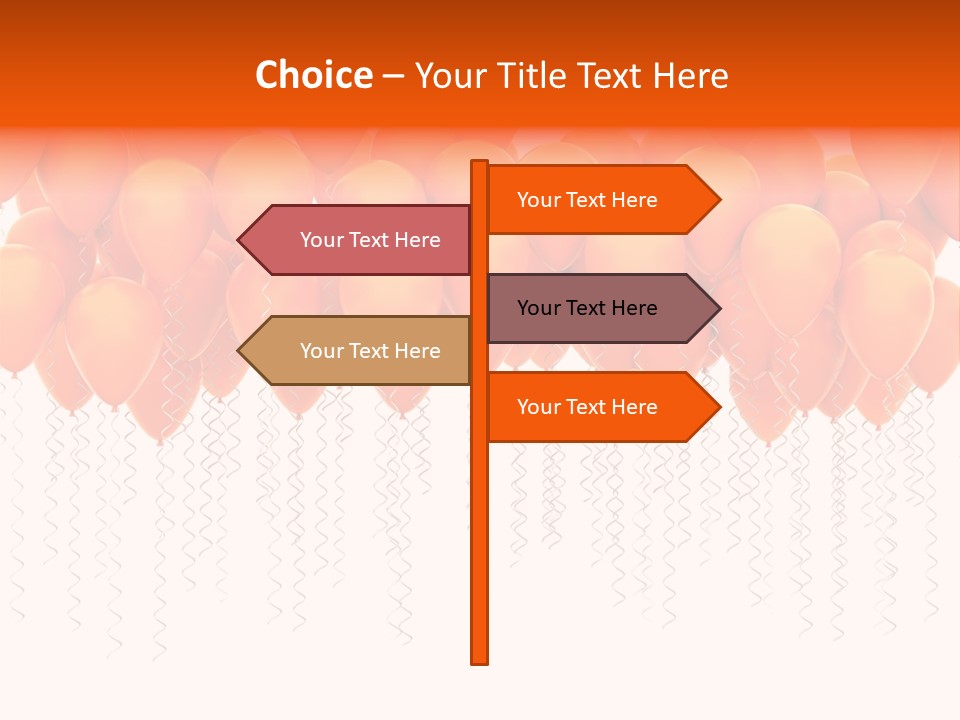 Glossy Air Concept PowerPoint Template