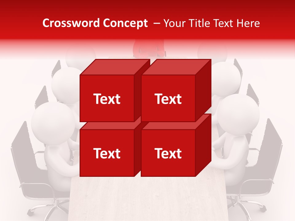 Meeting Chair Leadership PowerPoint Template