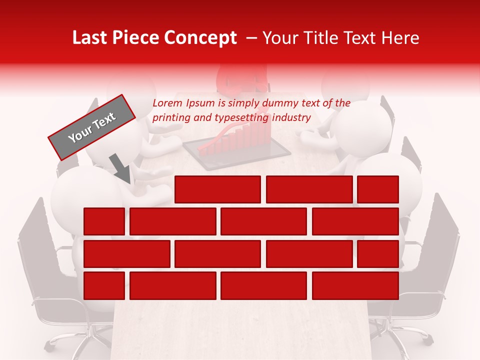 Meeting Chair Leadership PowerPoint Template