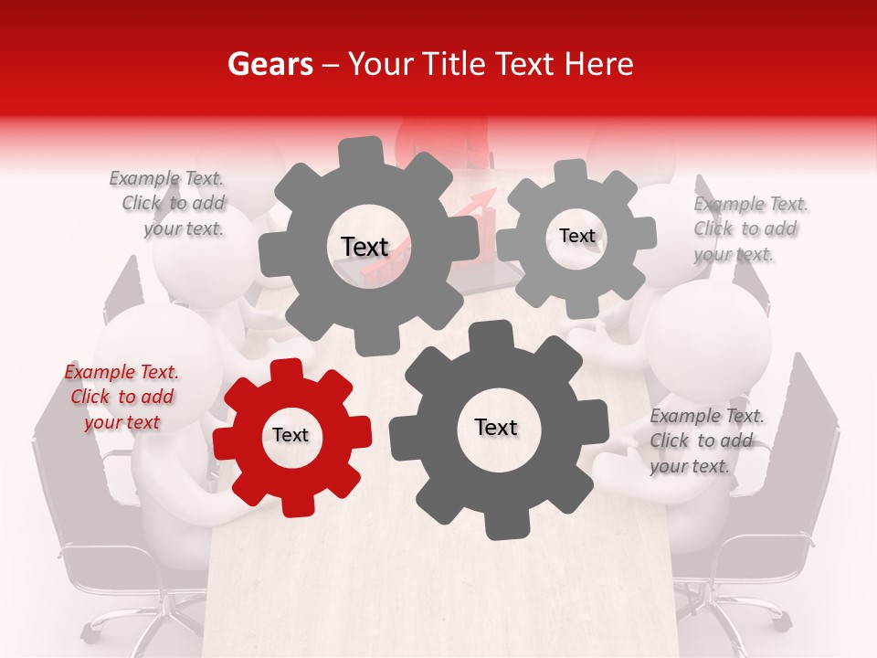 Meeting Chair Leadership PowerPoint Template