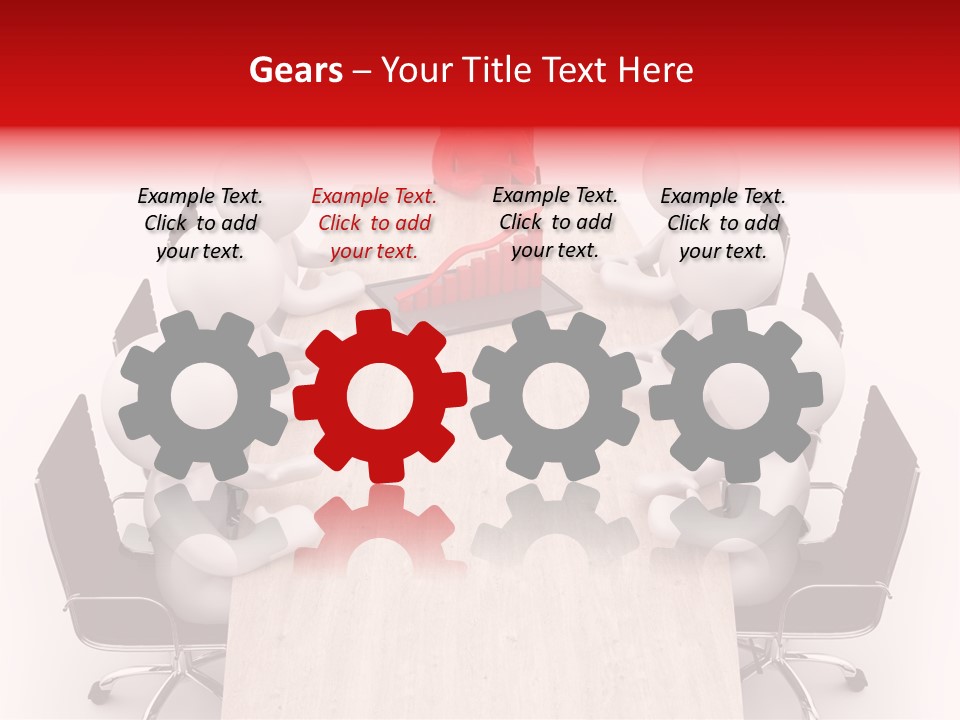 Meeting Chair Leadership PowerPoint Template