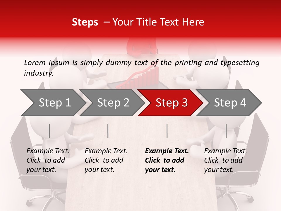 Meeting Chair Leadership PowerPoint Template